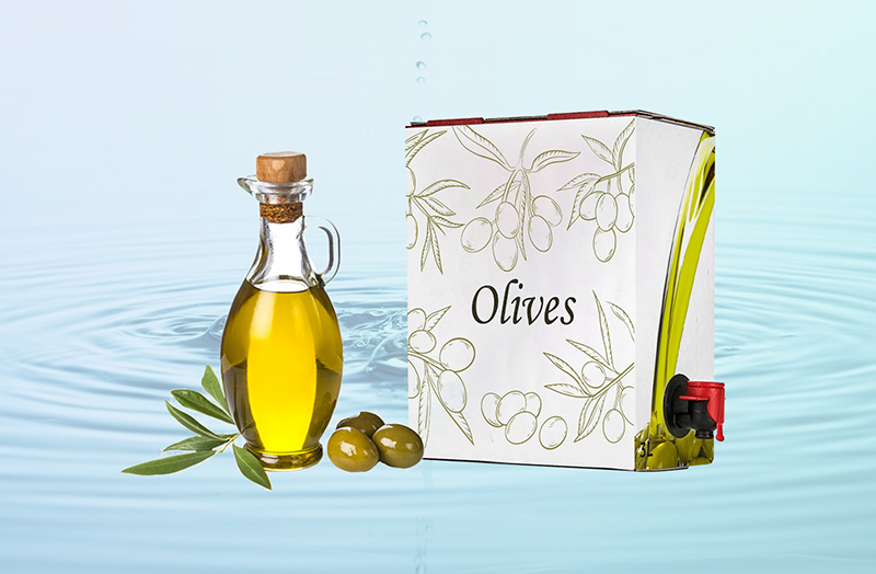 Sac dans la Boîte de 3 litres pour l'huile d'olive