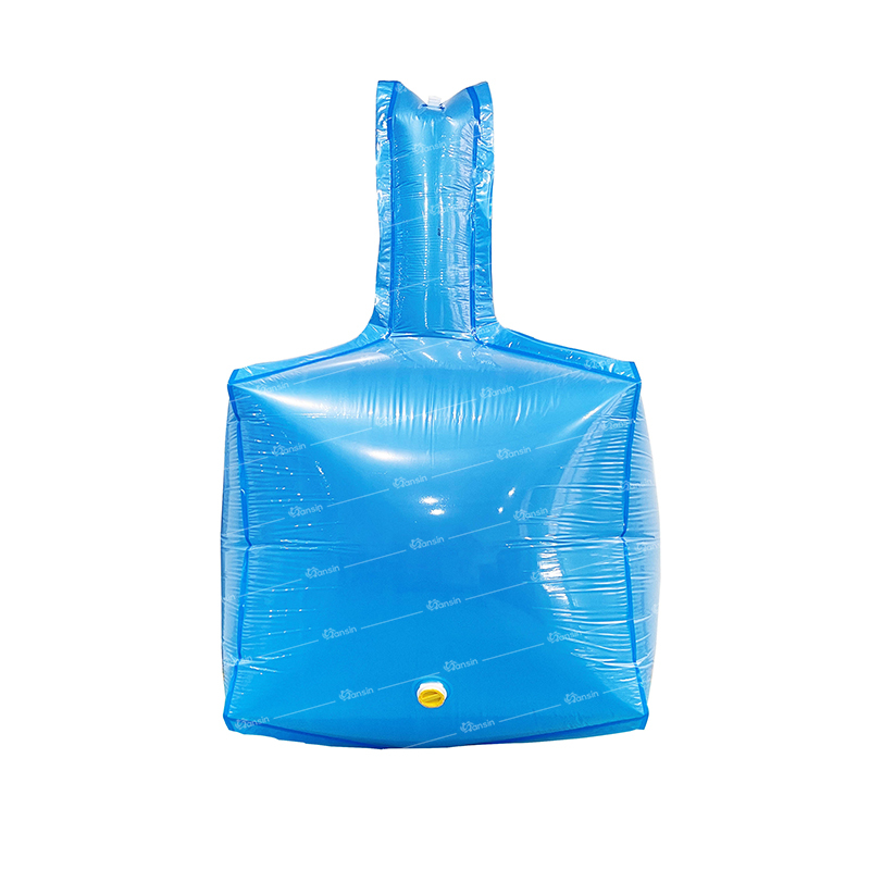 Carré jaune de 2" (sans barrière) Sac de tonne tridimensionnel