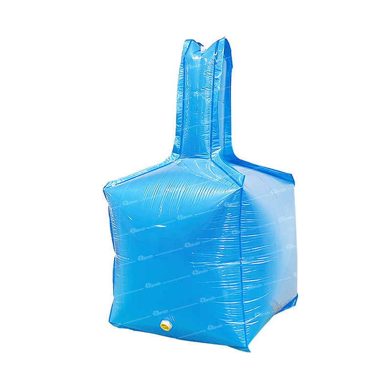 Carré jaune de 2" (sans barrière) Sac de tonne tridimensionnel