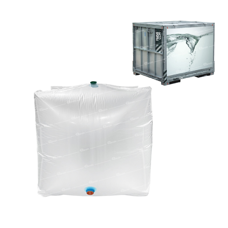 Décharge de 2" (sans barrière) Sac de tonne tridimensionnel transparent